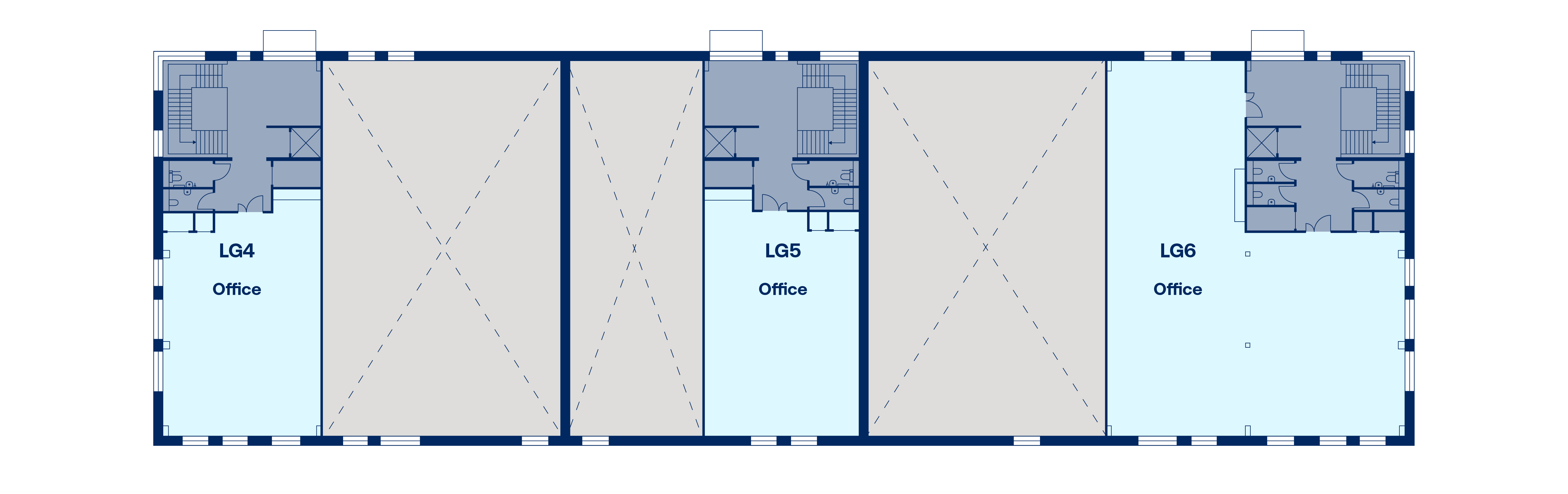 LG4—LG6 first floor plan